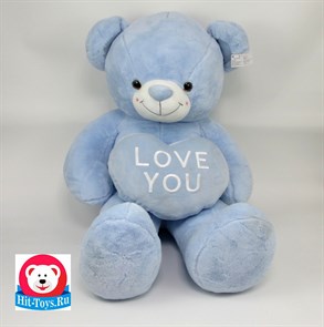 Медведь сердц, дл.ноги (мятный, персиковый, голубой), 0006-55